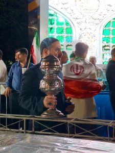 کاروان خادمین آستان قدس رضوی در کیش 