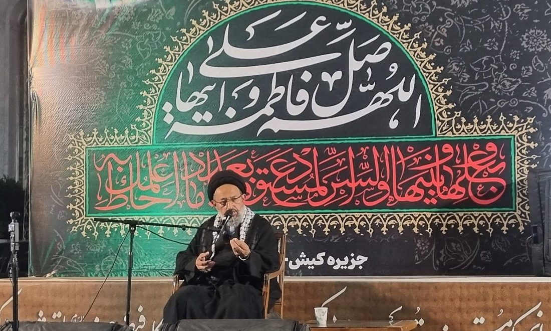 اجتماع شبانه مردمی کیش بازتابی از تعهد مردم به آرمان‌های انقلاب اسلامی