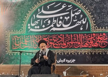 اجتماع شبانه مردمی کیش بازتابی از تعهد مردم به آرمانهای انقلاب اسلامی