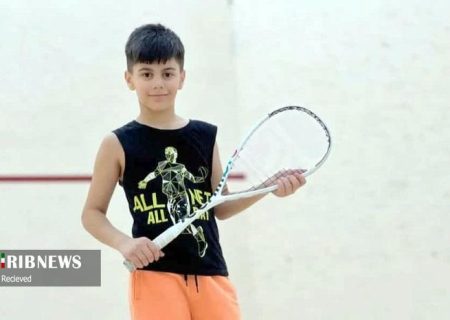 پندار ترک‌زاد از کیش در اردوی آمادگی اسکواش