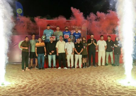 قهرمانی تیم کیش در مسابقات تنیس ساحلی قهرمانی کشور (BT400)