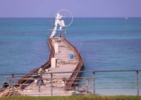 بهسازی اسکله مرجان؛ گامی دیگر در مسیر زیبایی و پویایی جزیره کیش