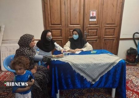 برپایی ایستگاه سلامت گرامیداشت هفته بسیج