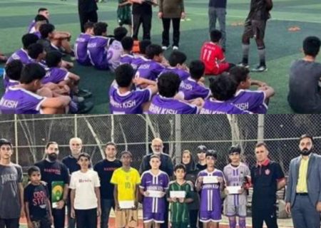 استعدادیابی نوجوانان کیش در رشته بیس بال