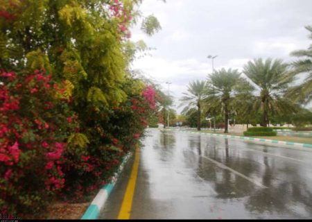 بارش ۱۷ میلی متری باران در کیش، ۲۲ آذر