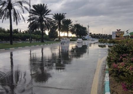نفوذ و شروع فعالیت دومین سامانه بارشی جنوبی به هرمزگان، ۲۴ آذر