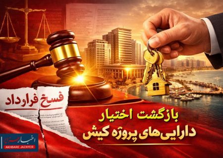 بازگشت کنترل دارایی‌های پروژه کیش با فسخ قرارداد نامتوازن