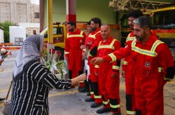 آرامش کیش در آخرین چهارشنبه سال؛ تقدیر کیشوندان از تلاش های کارکنان اورژانس و آتش نشانان جزیره