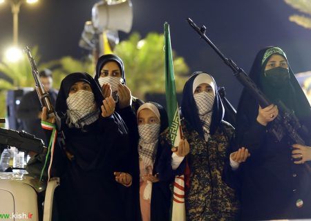 رزمایش باشکوه جان ‌فدا برای ایران امام رضایی در کیش