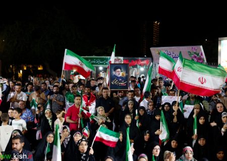 موج همبستگی و اتحاد ساکنان کیش در هشتاد و پنجمین شب از حماسه خیابان