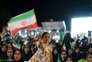 میدان داری ساکنان کیش در نود و سومین شب از حماسه خیابان