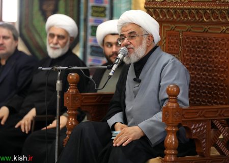 مراسم عزاداری اربعین حسینی در مسجد خاتم ‌الانبیاء (ص) کیش برگزار شد
