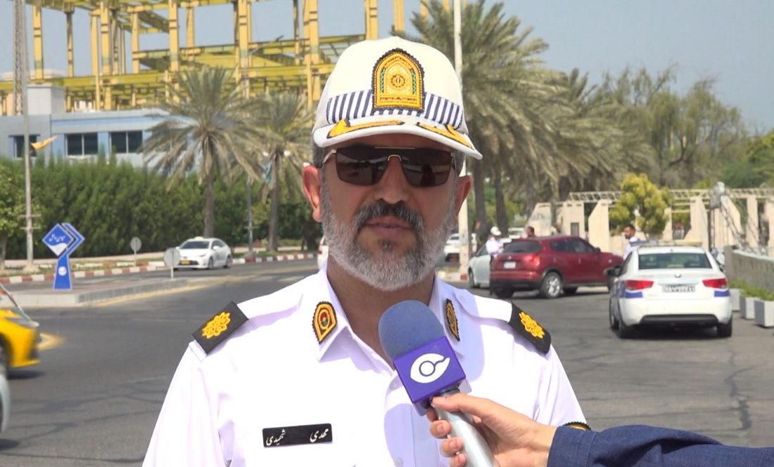 استفاده از تلفن همراه و توجه نداشتن به جلو مهمترین عامل وقوع تصادف در کیش