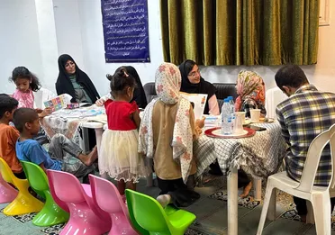 برگزاری میز خدمت سلامت گرامیداشت هفته کودک و سلامت روان در کیش